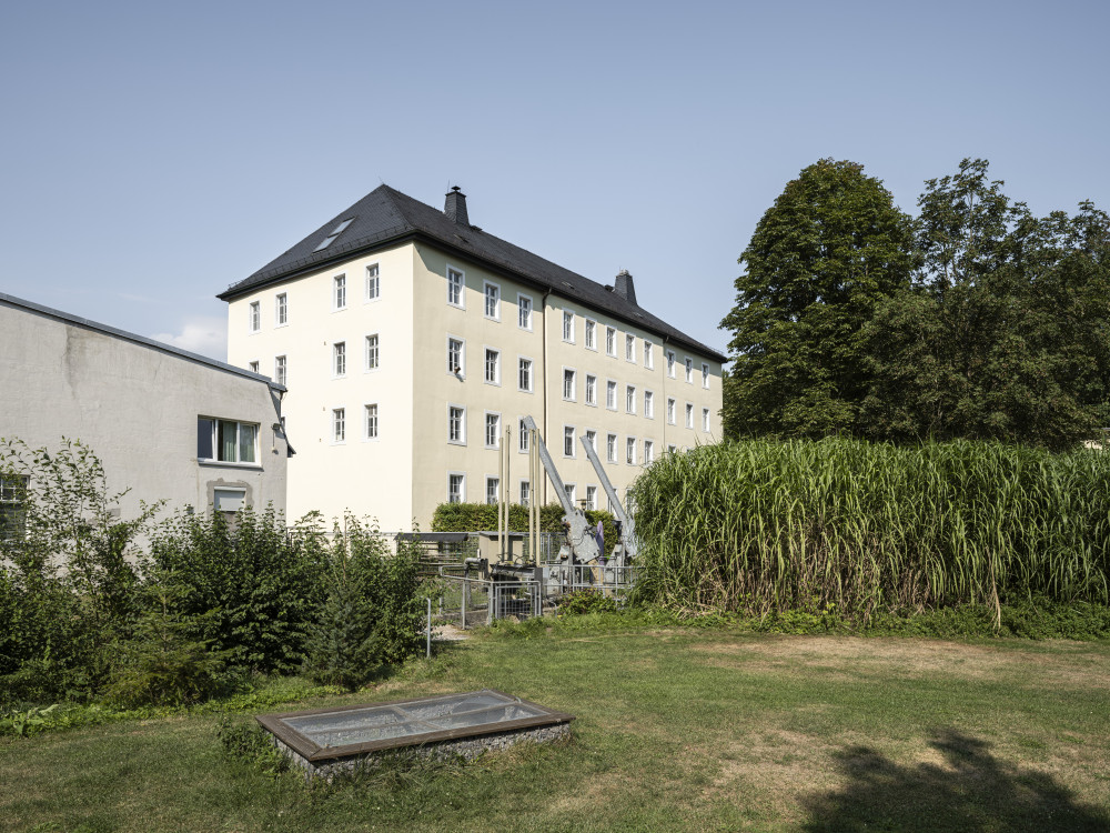 Spinnmühle / Baumwollspinnerei F. W. Greding in Hennersdorf