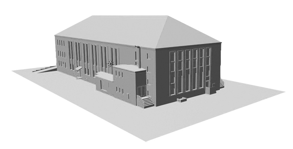 Modell Kulturhaus Venusberg II