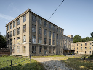 Spinnmühle / Baumwollspinnerei E. M. Fiedler/G. Liebermann in Flöha- Falkenau (Untere Fabrik, ehem. Schreyersche Spinnmühle)