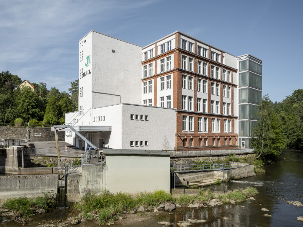 Spinnmühle / Sächsische Nähfadenfabrik, R. Heydenreich in Witzschdorf