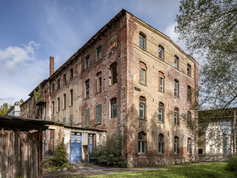 Spinnmühle / Baumwollspinnerei A. G. Oehme in Zschopau