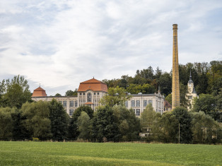 Baumwollspinnerei M. Hauschild in Hohenfichte (heute Sächsische Baumwollspinnerei)