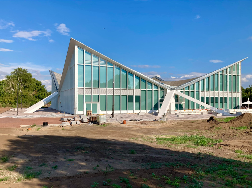 Hyparschale Magdeburg, Stand 2024