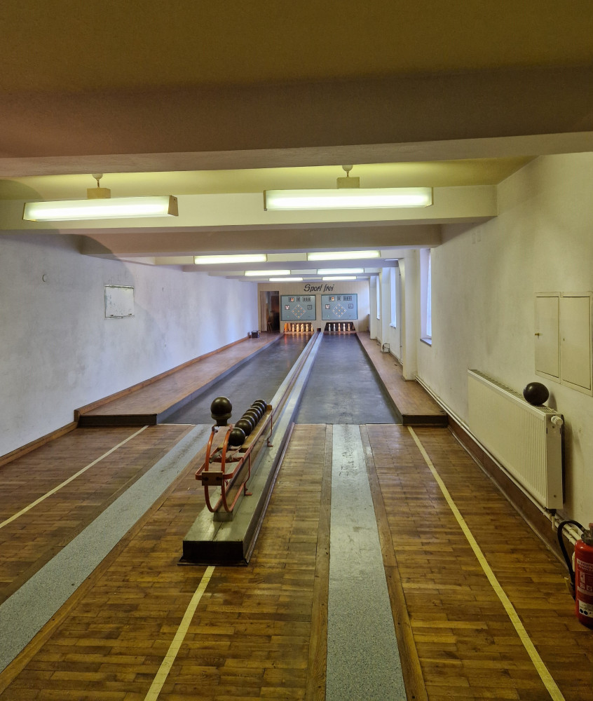 Reaktivierte Kegelbahn, Stand 2025