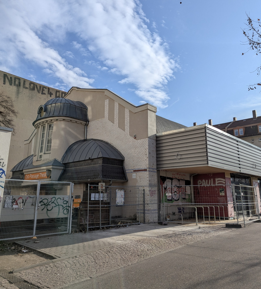 ehemaliges Lichtspielhaus an der Eisenbahnstraße