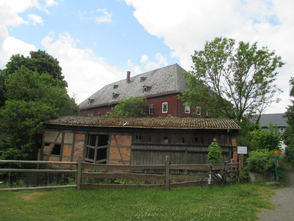 Forstaus mit ehem. herrschaftlicher Scheindemühle