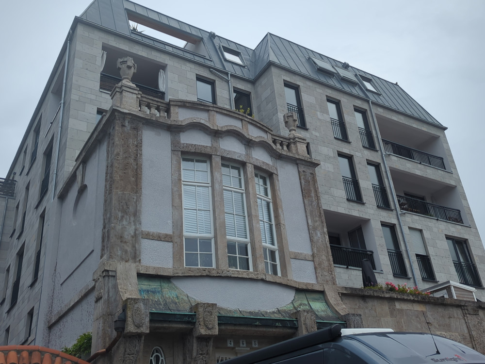 Ansicht von der Mülholzgasse