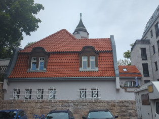 Außenansicht von der Mülholzgasse aus