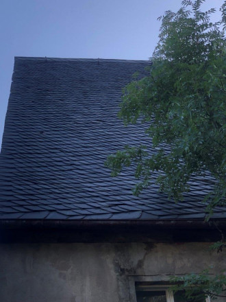 Linke Dachrückseite, August 2025