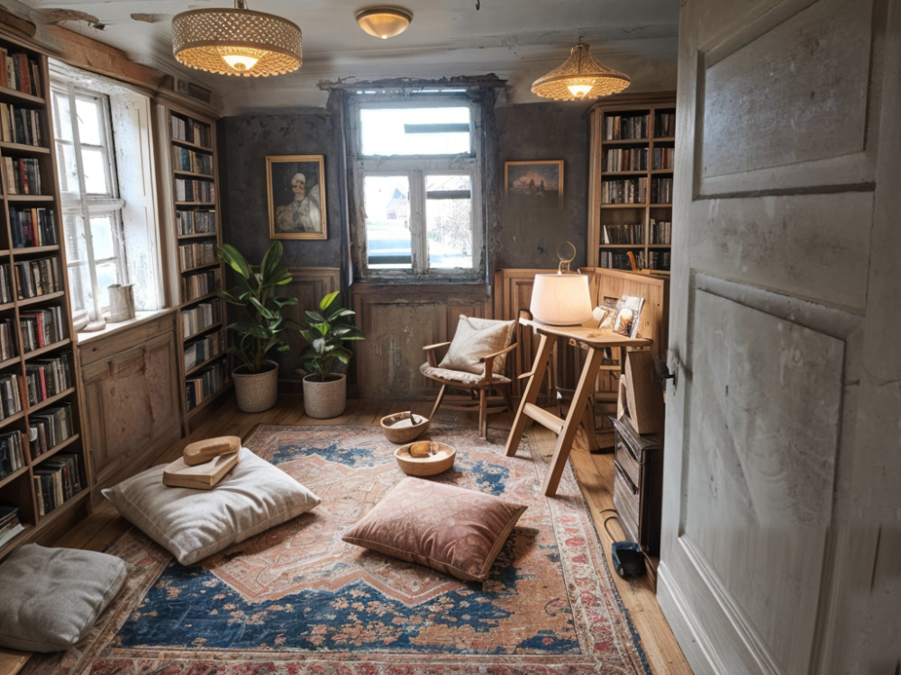 Innenraum Fachwerkhaus Zukunftsperspektive