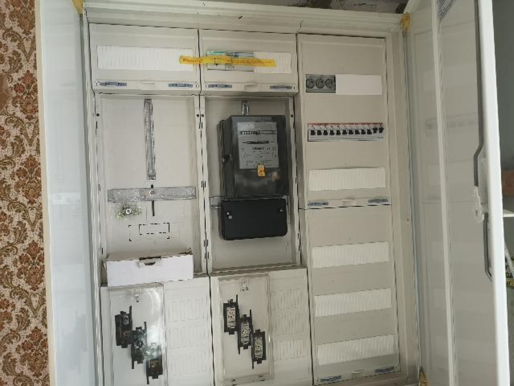 Zähler Fachwerkhaus