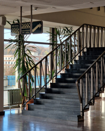 Treppenaufgang (Stand: November 2024)