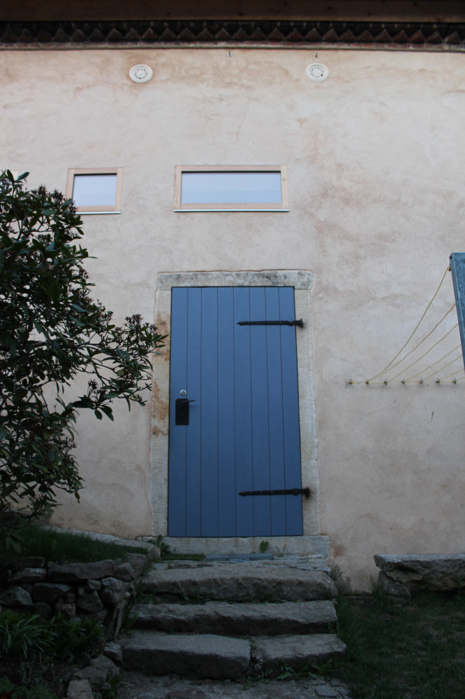 Eingangstür 2014, nach Sanierung