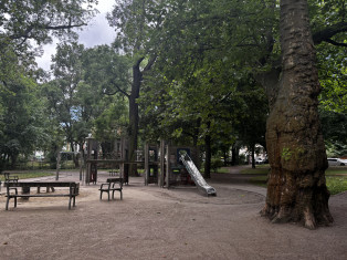 Spielplatz im Elsapark.