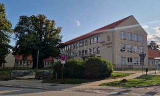 Außenansicht Grundschule 'Am Weinberg' Liebenwalde, Stand Juli 2026