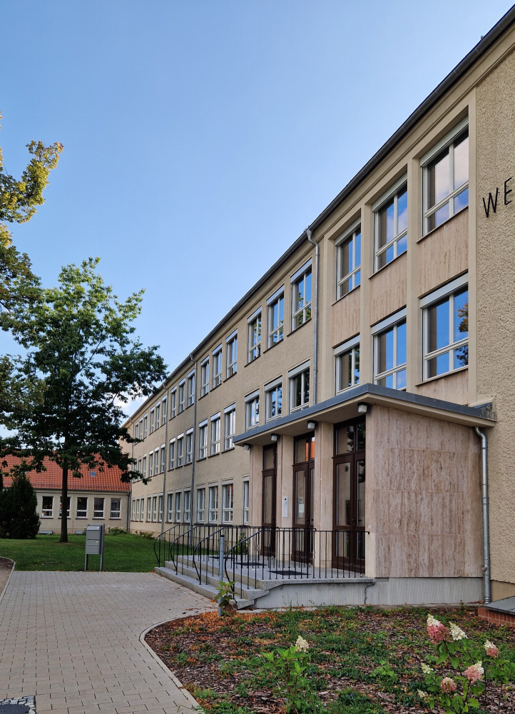 Außenansicht Grundschule 'Am Weinberg' Liebenwalde, Stand Juli 2026