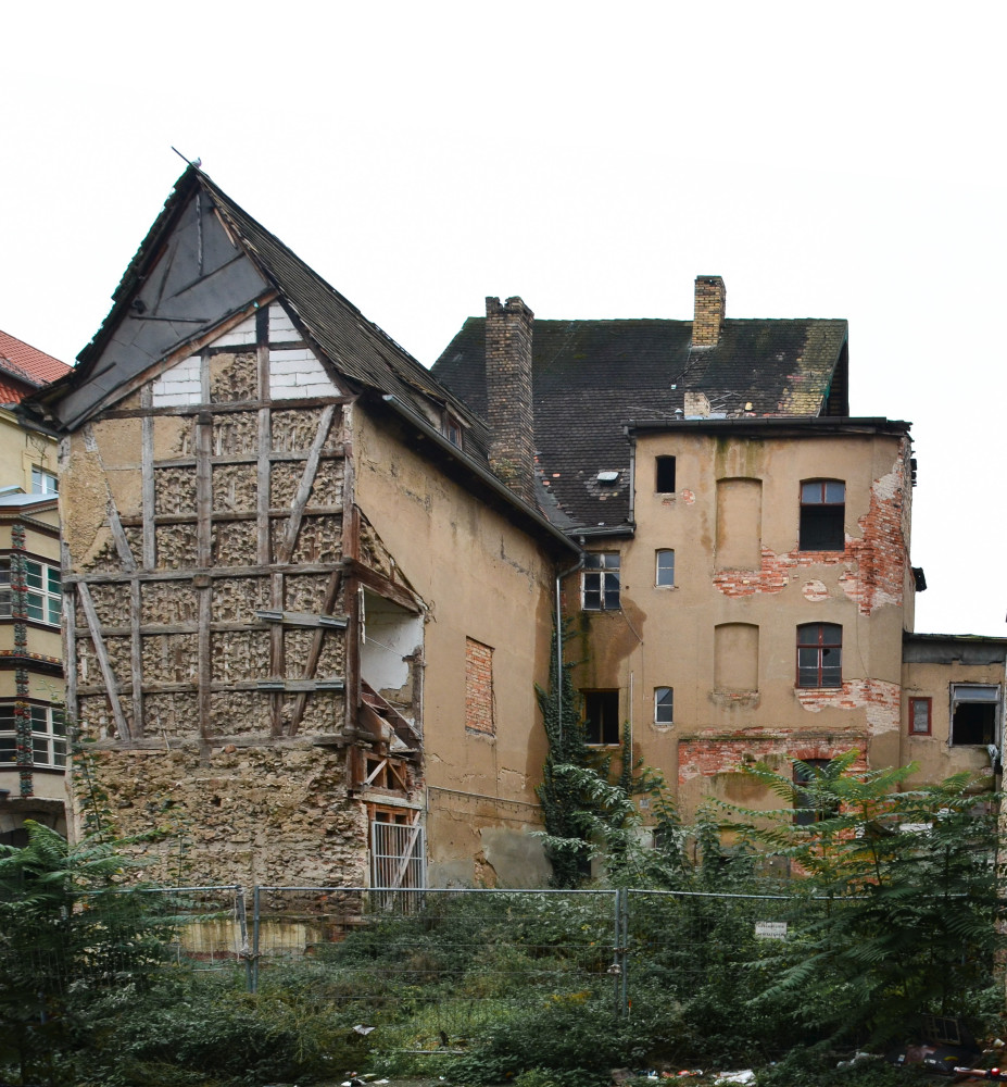 Hofansicht/ Nordseite des Gebäudes