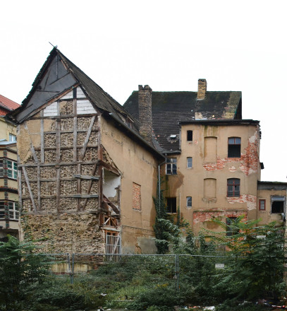 Hofansicht/ Nordseite des Gebäudes