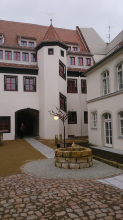 Ansicht  Hofseite nach der Sanierung