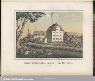 Öser, Neusalza, Album der Sächsischen Industrie, Band 2, 1859