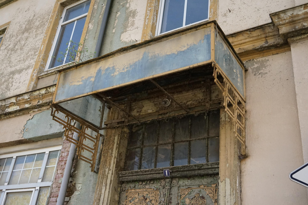 Eingangsüberdachung