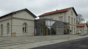 Hofansicht von Stuhlfabrik und Eisenhammer