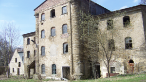 Spinnmühle / Baumwollspinnerei J. J. Bodemer in Zschopau