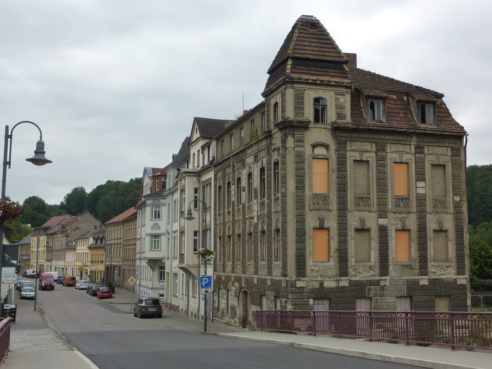 Blick von der Muldebrücke