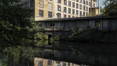 Spinnmühle / Baumwollspinnerei J. J. Bodemer in Zschopau