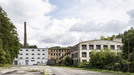 Spinnmühle / Baumwollspinnerei A. G. Oehme in Zschopau