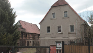 Innenhof Laubengang