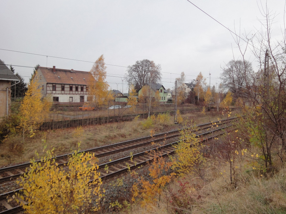 südlicher Bahnhofsbereich, ehemalige Laderampe, Nov. 2012